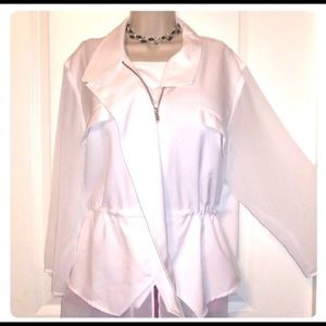 Lane bryant blush pink blouse NWT
